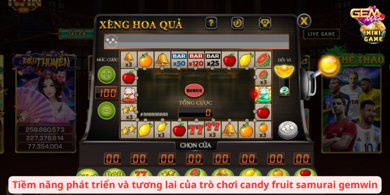 Candy Fruit Samurai Gemwin: Hướng Dẫn Chơi và Chiến Thuật 3 candy fruit samurai gemwin 3