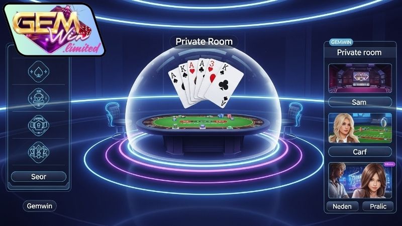 Game bài trực tuyến có phòng chơi riêng Gemwin đẳng cấp 9 game bai truc tuyen co phong choi rieng gemwin